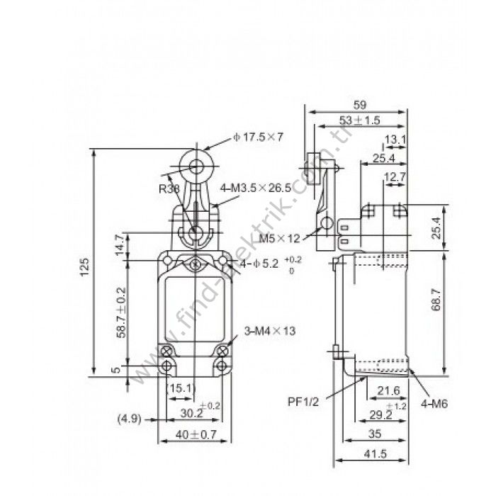 Cntd CWLCA2-2 Limit Switch