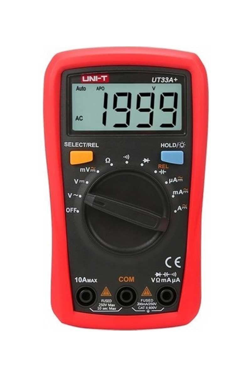Unit UT-33A+ 600V Dijital Multimetre