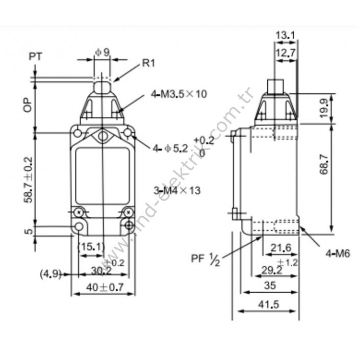 Cntd CWLD3 Limit Switch
