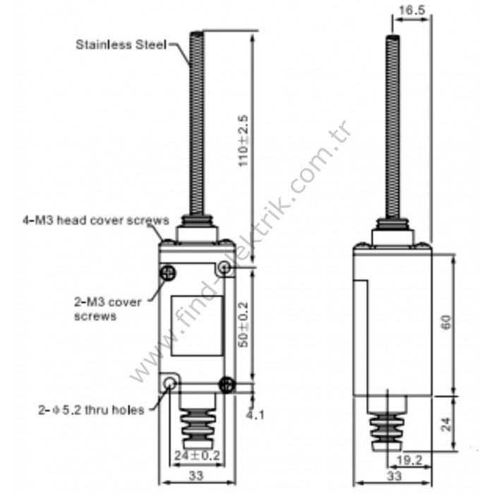 Cntd CHL-5381 Limit Switch