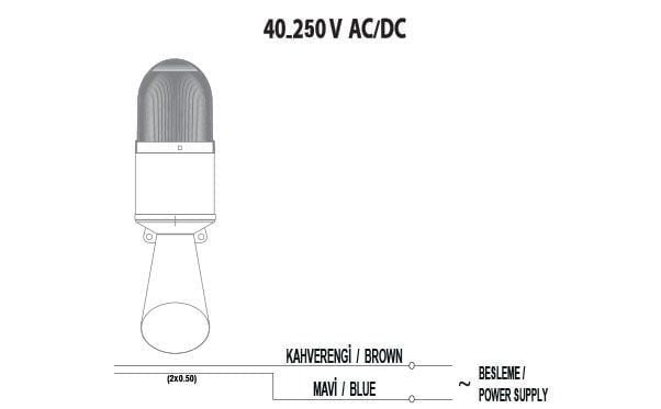 Mucco SNT-B711-3 16 Melodili Borulu Korna 12-24V AC/DC