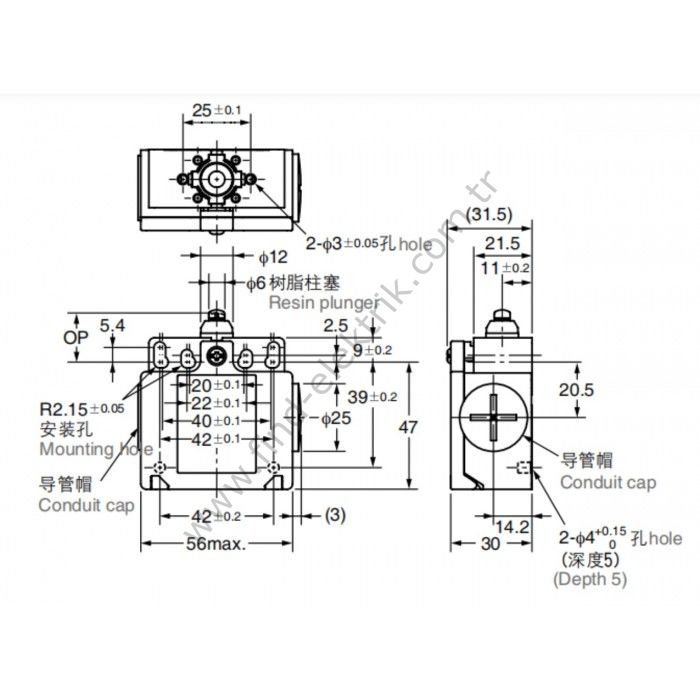 Cntd C4N-8131 Limit Switch
