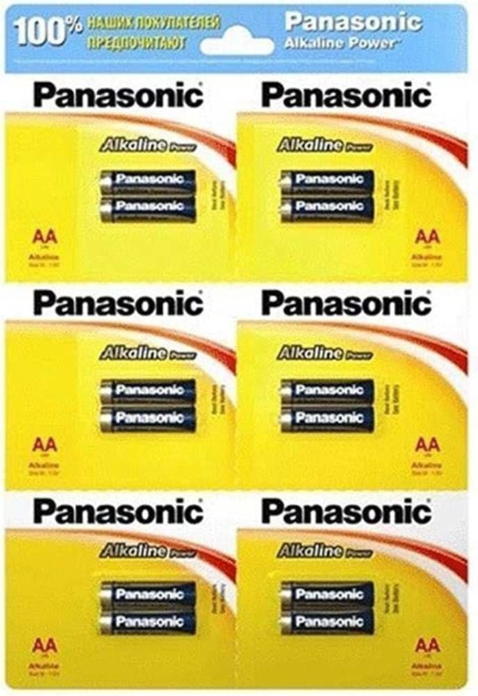 Panasonic LR6APB/12BP Alkalin Power 1,5V AA Kalem Pil  (12'Li)