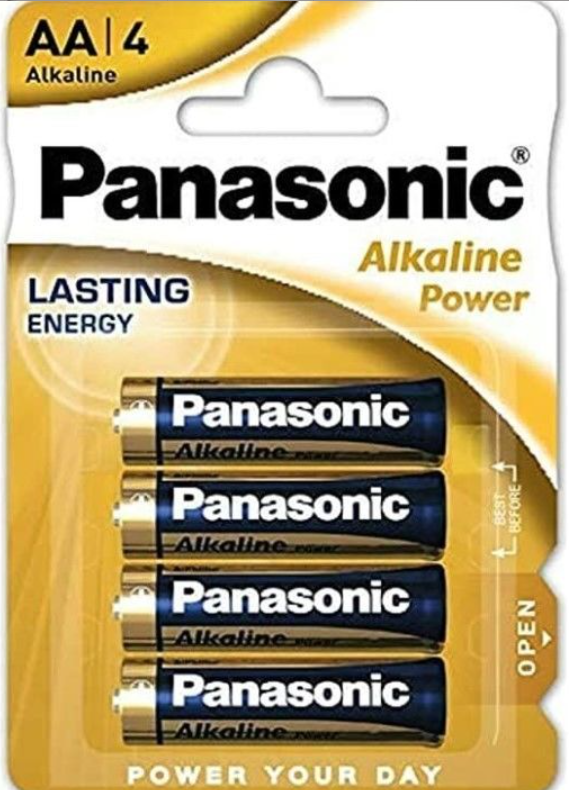 Panasonic LR6APB/4BP Alkalin Power 1,5V AA Kalem Pil  (4'Lü)