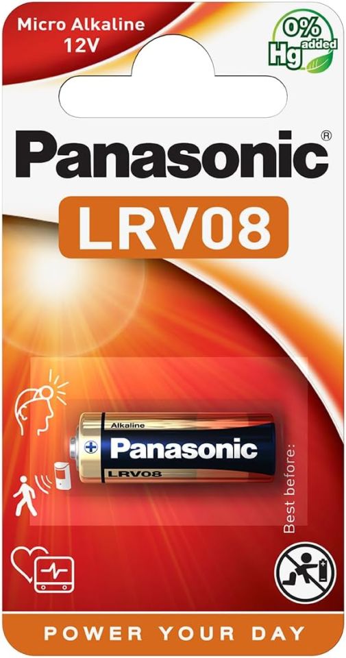 Panasonic LRV08L/10BE 12V-52 mAh (10'Lu)