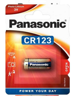 Panasonic CR-123AL/10BP 3V-1600 mAh (10'Lu)