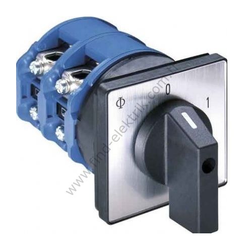 Kraus&Naimer CA10/A202 20A 48X48mm Üç Fazlı Açma Kapama Pako Şalter