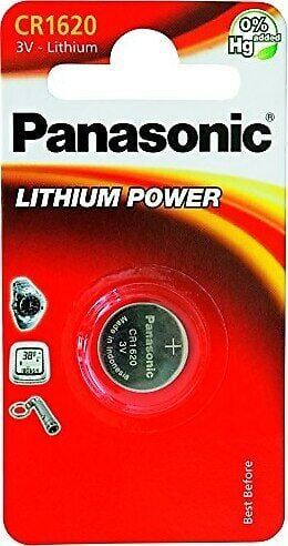 Panasonic CR-1620EL/12B 3V-75 mAh (12'Li)