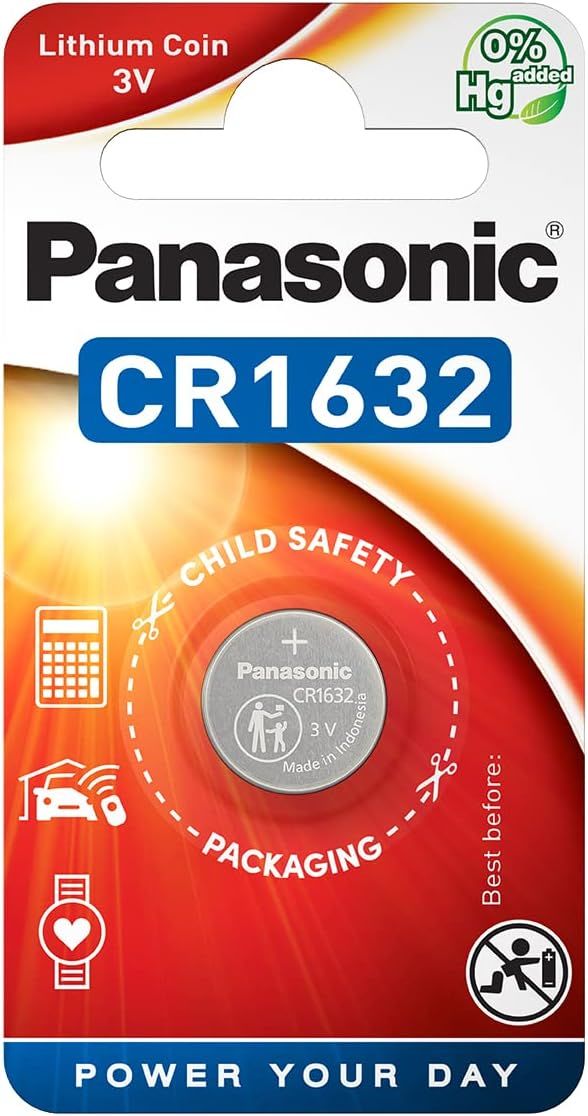 Panasonic CR-1632EL/12B 3V-140 mAh (12'Li)