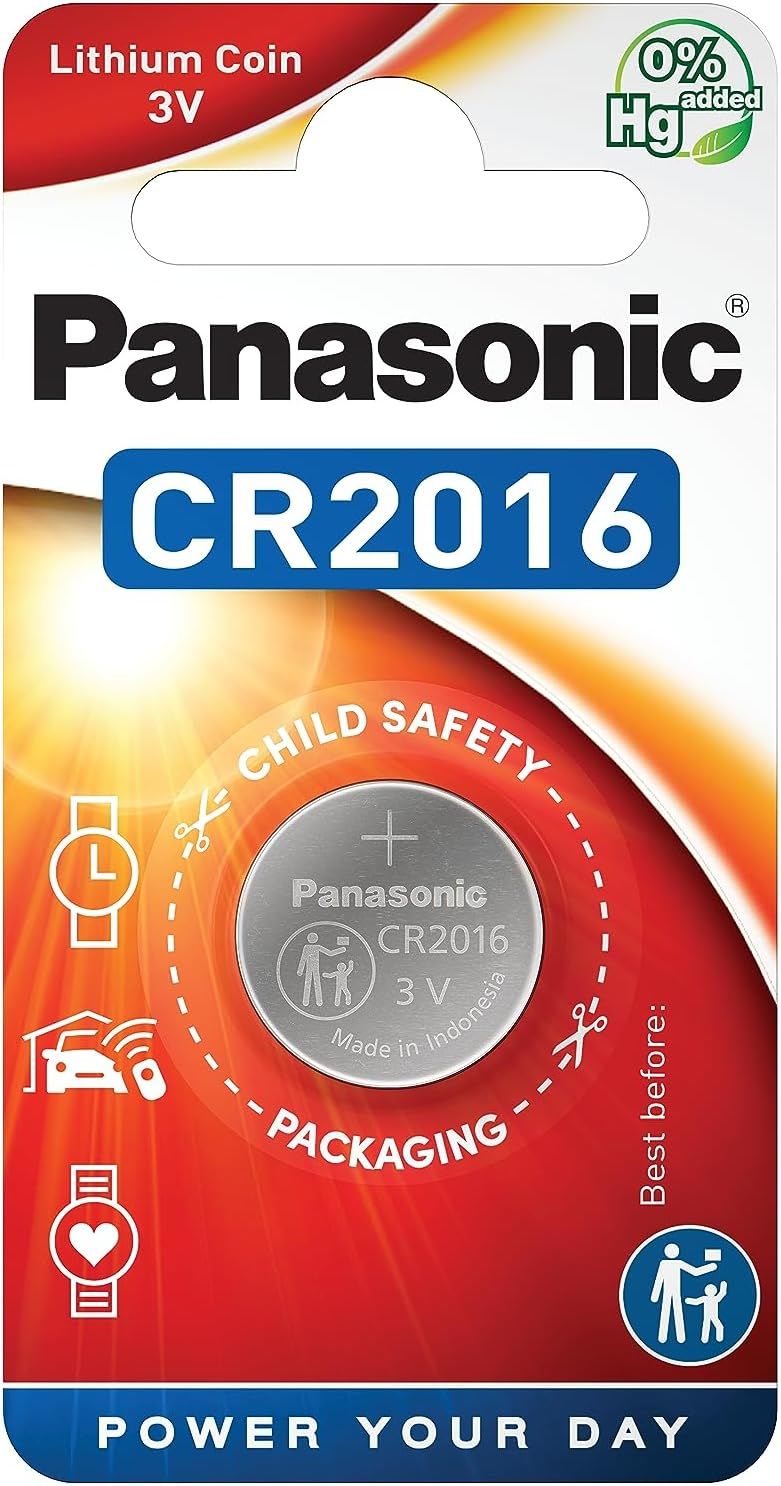 Panasonic CR-2016EL/1B 3V-90 mAh (12'Li)