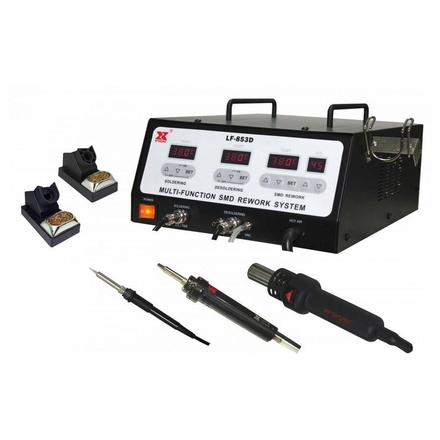 Xytronic Lf853D Vakumlu, Kalem Havyalı, Sıcak Hava Üflemeli 3′Lü Set