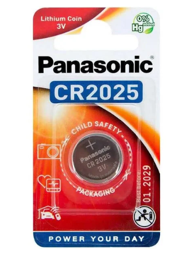 Panasonic CR-2025EL/1B 3V-165 mAh