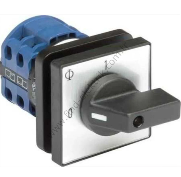 Kraus&Naimer C26/A211 32A 64X64mm İki Fazlı Kutup Değiştirici Pako Şalter