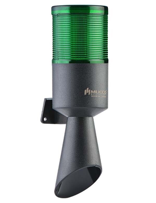 Mucco SNT-B7013-D1-2 Tek Katlı Borulu Korna Döner 12-24V AC/DC