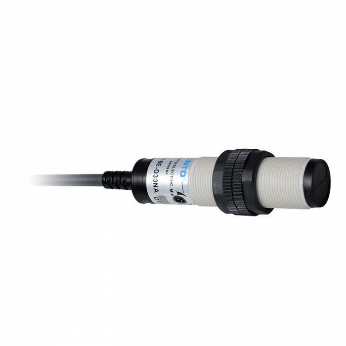 Ylcn G18-2A40LB (Cgy18E-D30Kb)  M18 Silindirik Fotosel 2M Kablolu 90-250V AC Plastik Gövde