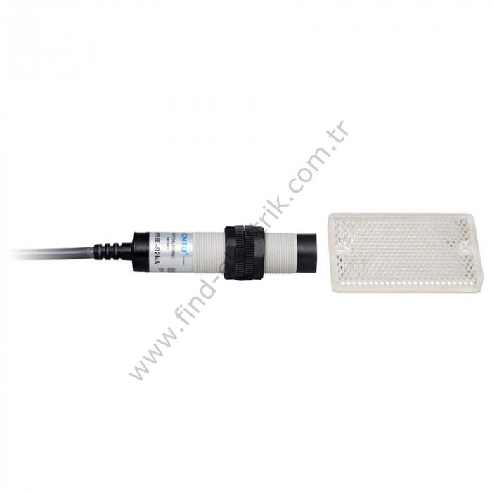 Ylcn G18-2B2LA (Cgy18E-R2Ka) M18 Silindirik Fotosel 2M Kablolu 90-250V AC Plastik Gövde
