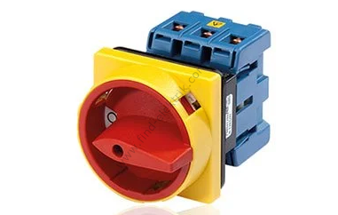 Kraus&Naimer KG10A T203/04/E 48X48mm 20A 3,7 Kw 3 Kutuplu Pano Kapağına Montaj Emniyet Şalteri