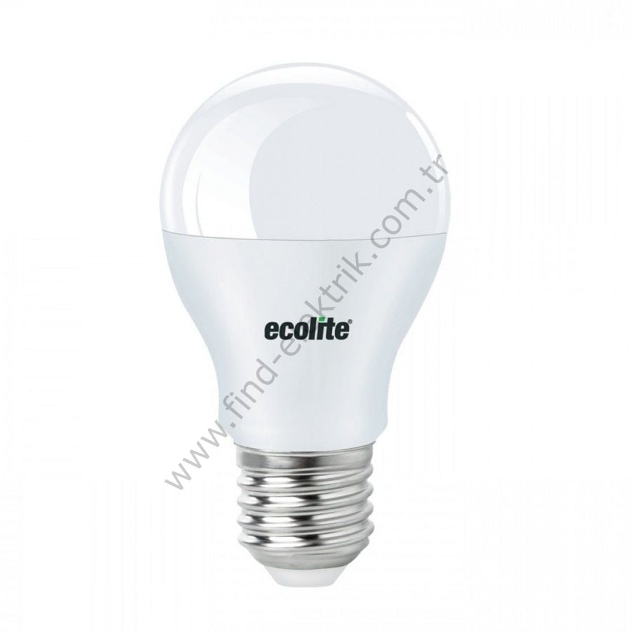 Ecolite A80.16W.65K Led Classıc- A80 Ampul : 220V - OPAL Cam -
1600 Lümen 15.000 Saat Ömür Beyaz Işık E27 Duy