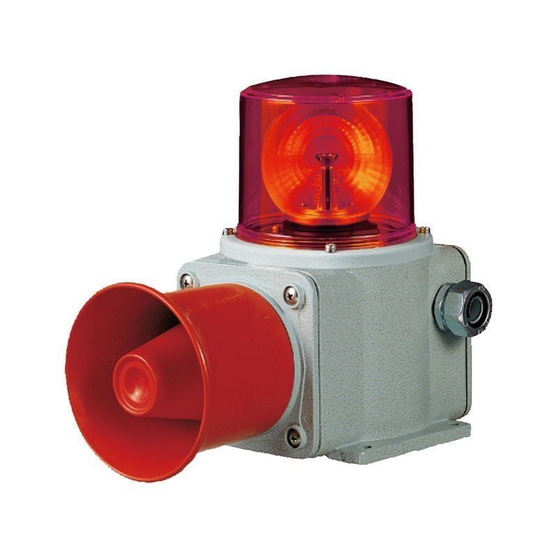 Qlight SHDLR-WS-24-R 24V DC, Döner Reflektör, Korna, Yatay Montaj
