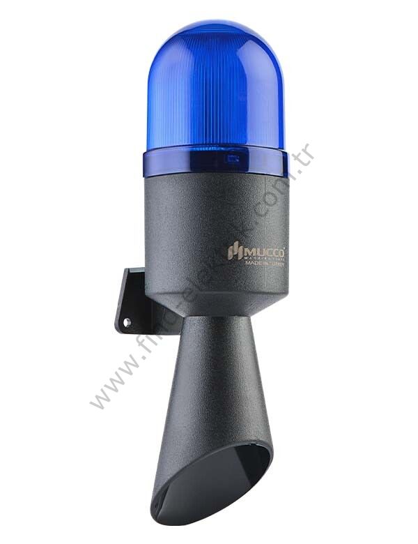 Mucco SNT-B7022-C2-4 İki Katlı Borulu Korna Çakar 40-250V AC/DC