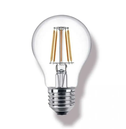 Ecolite A60.Fl.11W.28K Led Fılament Classıc- Ampul : 220V - Şeffaf Cam - 2800K-1650 Lümen 15.000 Saat Ömür Günışığı E27