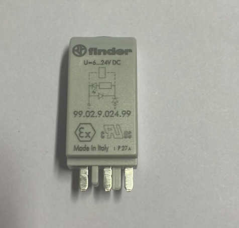 Finder F.99.02.9.024.99 Yeşil Led+Diyot 6-24 V DC