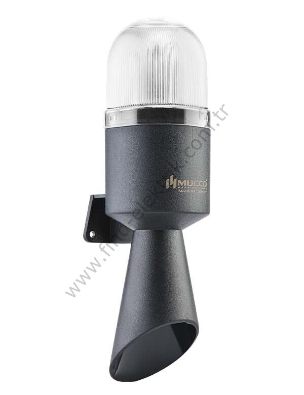 Mucco SNT-B7013-D3-5 Üç Katlı Borulu Korna Döner 12-24V AC/DC