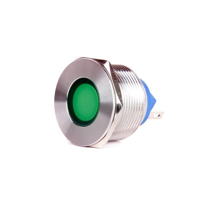 Butto J22-170P-GA2 22mm IP67 Metal Sinyal Lambası 220VAC Yeşil