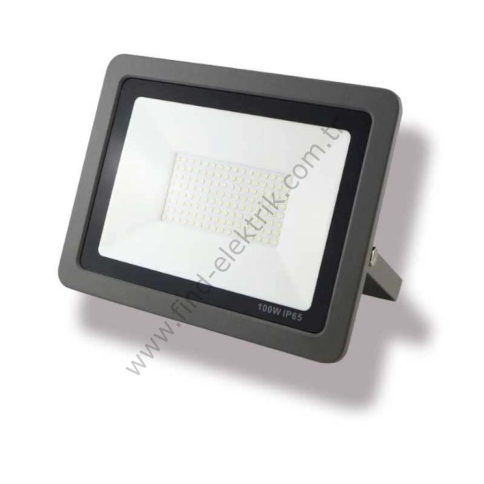 Ecolite SFLD-100W Ecolıte Led Projektör 100W - 7.500 Lümen - Ip65 - 15.000 Saat Ömür