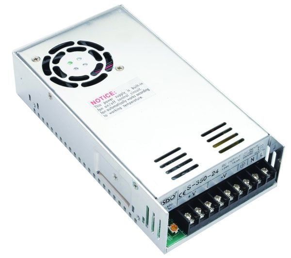 Isıso INES-201-24 200 W 24 VDC 8.3 A 215*115*50mm Ray Montajlı Delikli Switching Güç Kaynağı
