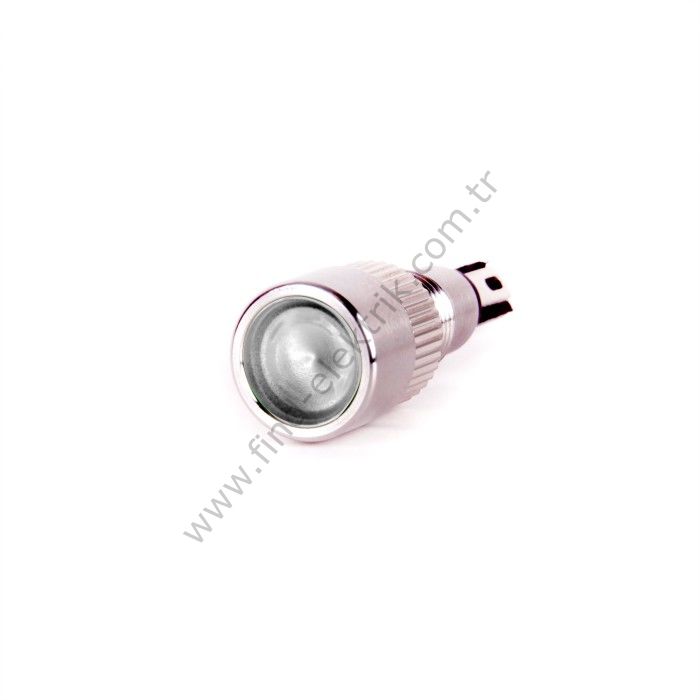 Butto J8-160P-WA2 8mm IP67 Metal Sinyal Lambası 220VAC Beyaz