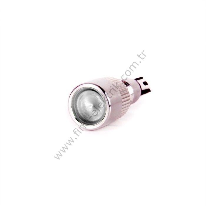 Butto J8-160P-WA2 8mm IP67 Metal Sinyal Lambası 220VAC Beyaz