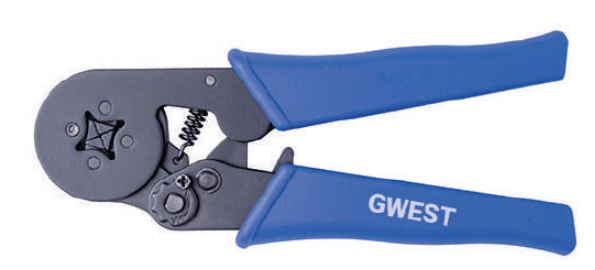 Gwest GW -8 0.08 - 6mm² Yüksük Sıkma Pensesi (4 Köşe)