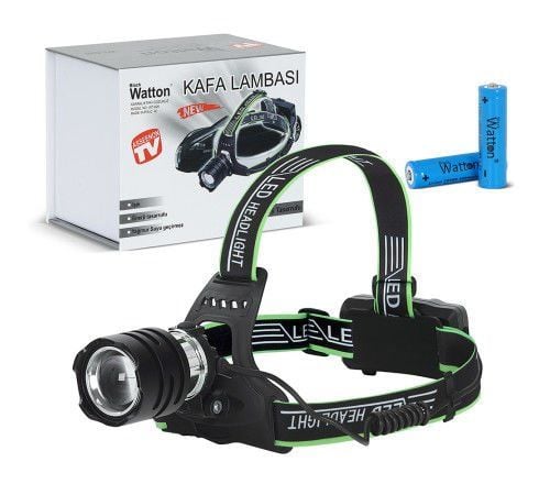 Watton WT-626 TX6 Led Şarjlı Kafa Lambası