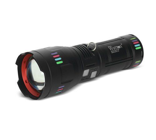 Watton WT-631 Lazer Etkili Profesyonel 30.000 Lümen El Feneri