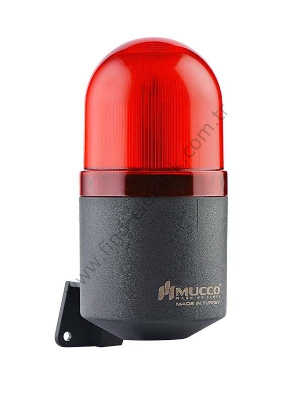Mucco SNT-EK7022-S1-1 7 Melodili Endüstriyel Led Işıklı Korna Sabit 40-250V AC/DC