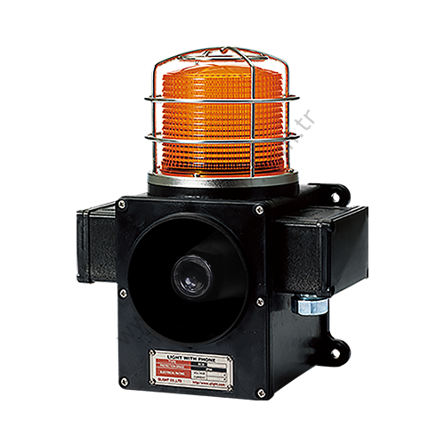 Qlight SCDW-WS-24-A 24V DC, Döner Reflektör, Korna, Dikey Montaj