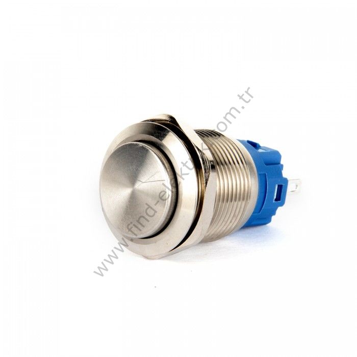 Gerta EGT19-221 19mm Çıkık Yaylı Metal Buton