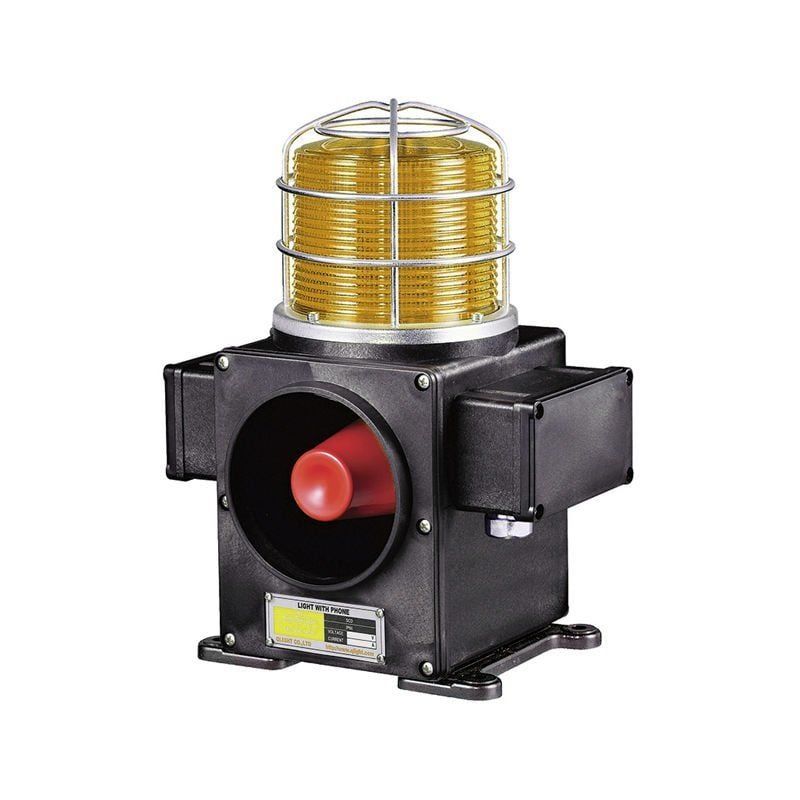 Qlight SCDWL-WS-220-A 220V AC, Kalıcı Işık / Flaşör, Korna, Dikey Montaj