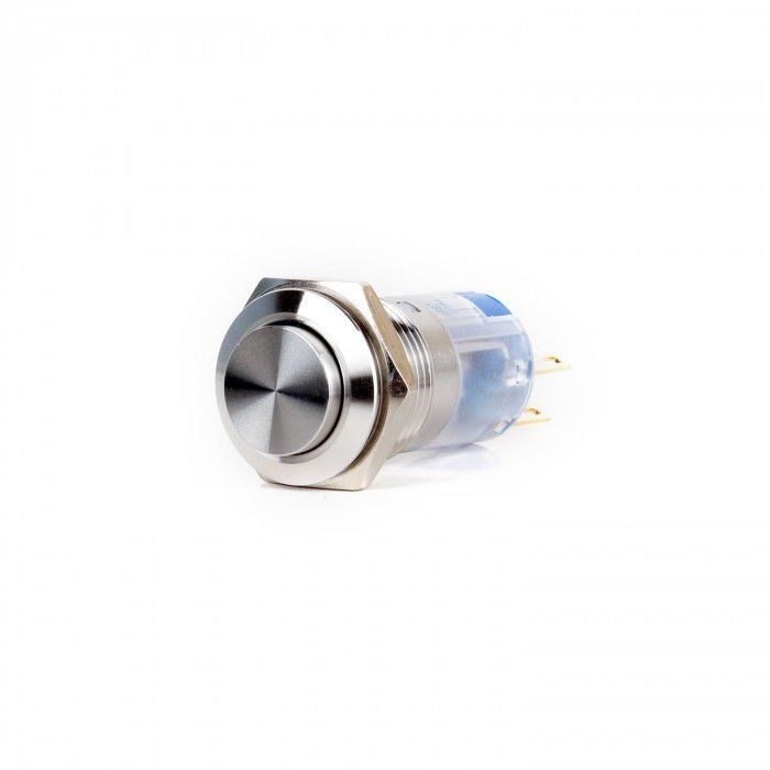 Butto J16-222-E 16mm Çıkık Yaylı Metal Buton